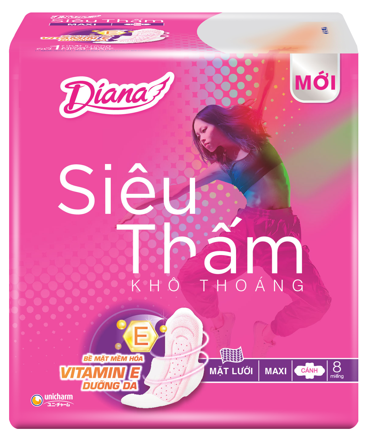 Diana Siêu Thấm Maxi Cánh